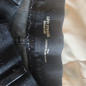 Signature by Levi Strauss Dark Blue Skinny Pants